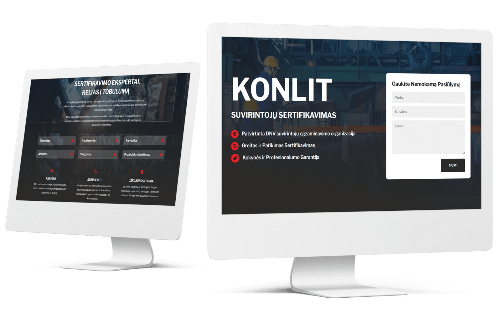 Konlit.lt | Projektas