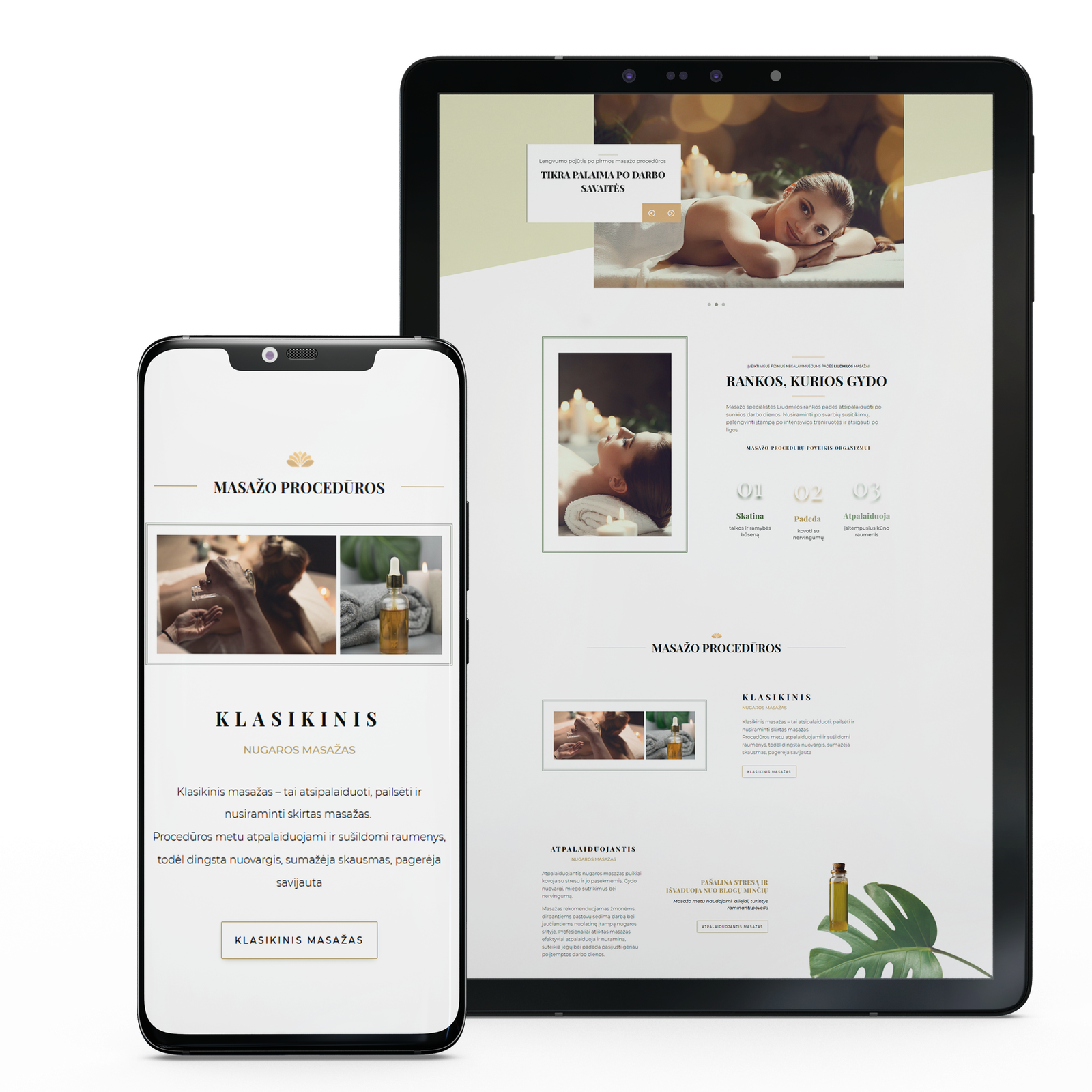 Masazuokis.lt | Projektas