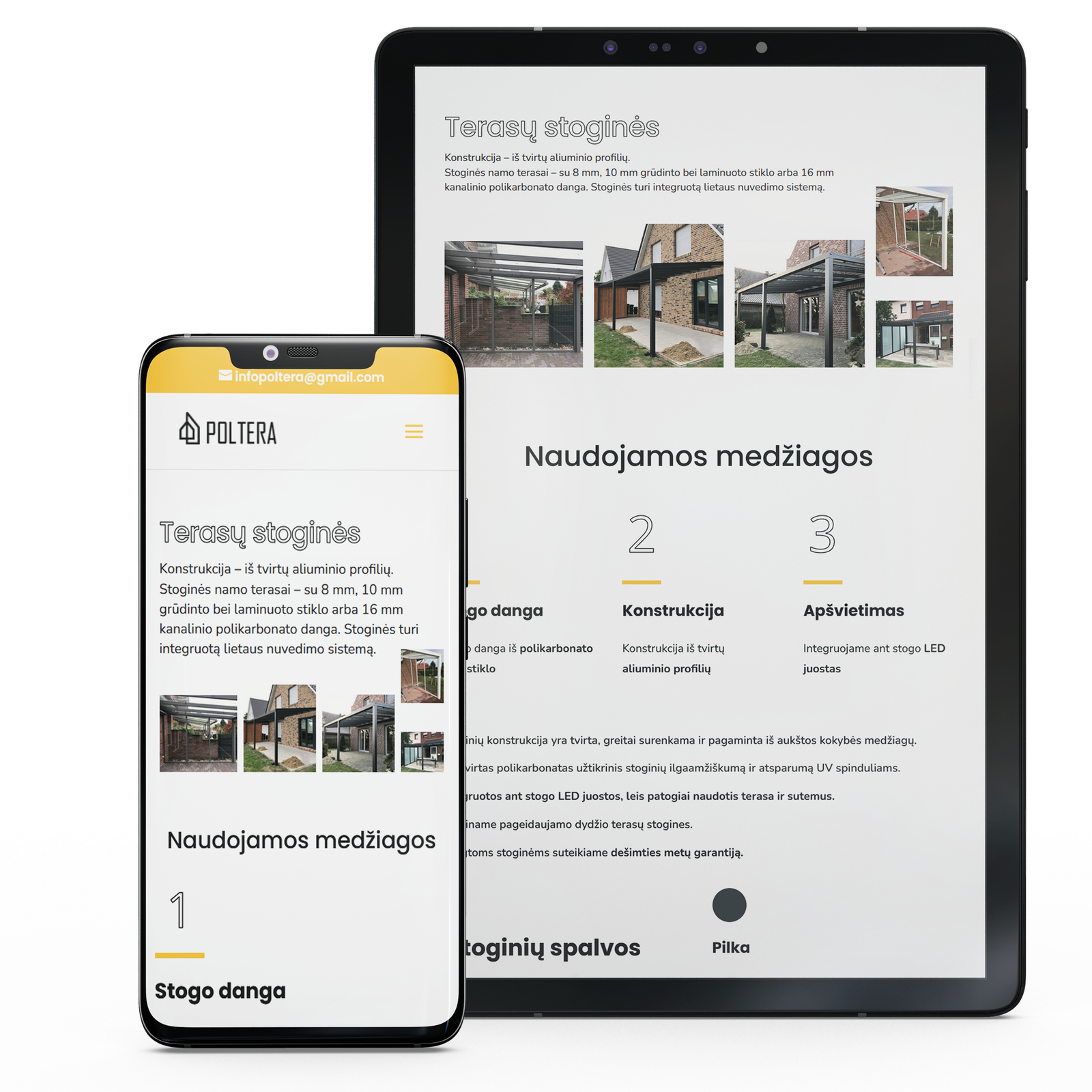 Poltera.lt | Projektas
